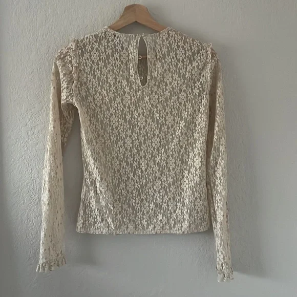 ZARA Medium Long Sleeve Blouse - Picture 2 of 4